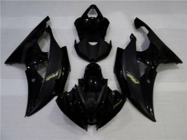 Brillante Negro Mate Carenado Moto Yamaha R6 2008-2016