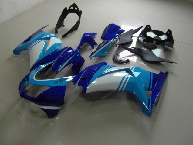 Claro & Oscuro Azul Carenado Moto Kawasaki ZX 250R 2008-2012 Claro & Oscuro Azul Carenado Moto Kawasaki ZX 250R 2008-2012
