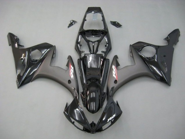 Contrast Negro Carenado Moto Yamaha R6 2003-2005 Contrast Negro Carenado Moto Yamaha R6 2003-2005