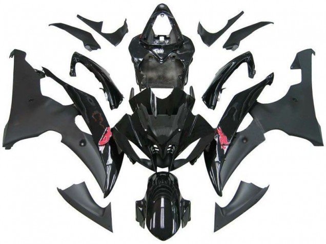 Contrast Negro R6 Carenado Moto Yamaha R6 2008-2016 Contrast Negro R6 Carenado Moto Yamaha R6 2008-2016