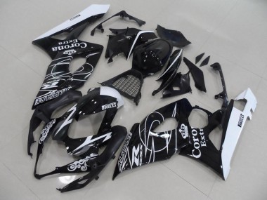Corona Negro Carenado Moto Suzuki GSXR 1000 K5 2005-2006