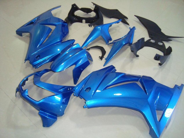 Estilo OEM Azul Carenado Moto Kawasaki ZX 250R 2008-2012 Estilo OEM Azul Carenado Moto Kawasaki ZX 250R 2008-2012