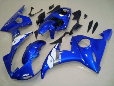Estilo OEM Azul Carenado Moto Yamaha R6 2003-2005