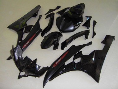 Estilo OEM Negro Carenado Moto Yamaha R6 2006-2007