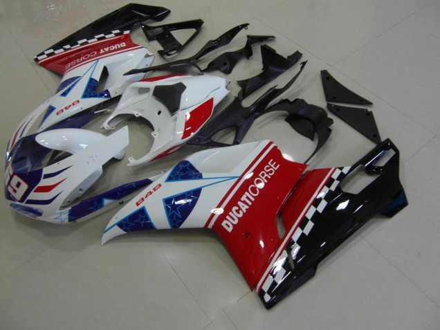 Estrella Inyección Kits Carenado Moto Ducati 848 1098 1198 2007-2014 Estrella Inyección Kits Carenado Moto Ducati 848 1098 1198 2007-2014