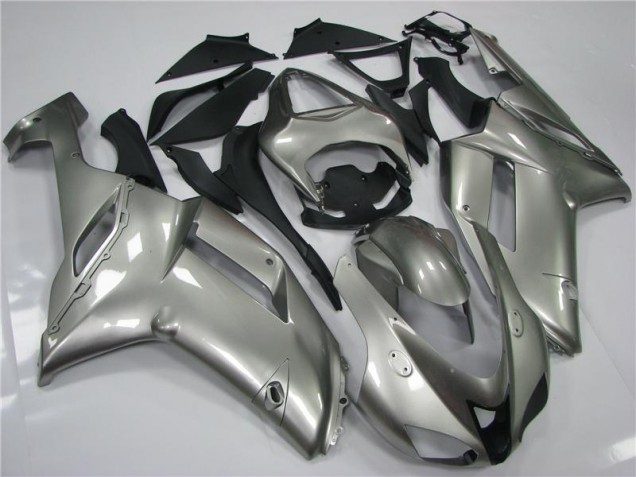 Gris Carenado Moto Kawasaki ZX6R 2007-2008 Gris Carenado Moto Kawasaki ZX6R 2007-2008