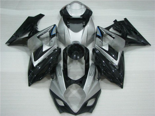 Gris Negro Carenado Moto Suzuki GSXR 1000 K7 2007-2008 Gris Negro Carenado Moto Suzuki GSXR 1000 K7 2007-2008