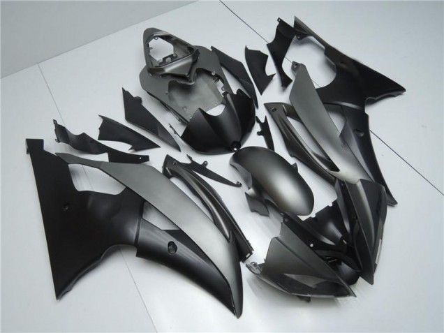 Gris Negro Inyección Kit Carenado Moto Yamaha R6 2008-2016 Gris Negro Inyección Kit Carenado Moto Yamaha R6 2008-2016