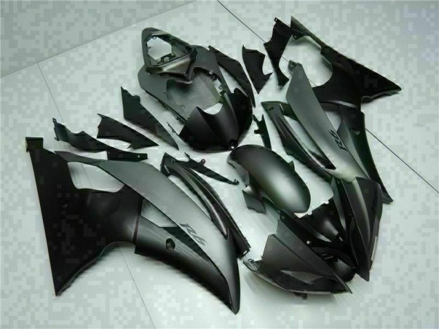 Gris Negro Inyección Kits Carenado Moto Yamaha R6 2008-2016 Gris Negro Inyección Kits Carenado Moto Yamaha R6 2008-2016