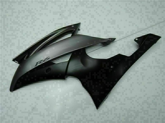 Gris Negro Inyección Kits Carenado Moto Yamaha R6 2008-2016 Gris Negro Inyección Kits Carenado Moto Yamaha R6 2008-2016
