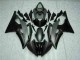 Gris Negro Inyección Kits Carenado Moto Yamaha R6 2008-2016 Gris Negro Inyección Kits Carenado Moto Yamaha R6 2008-2016