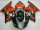 Marrón Negro Carenado Moto & Plástico Suzuki GSXR 1000 K3 2003-2004 Marrón Negro Carenado Moto & Plástico Suzuki GSXR 1000 K3 2003-2004