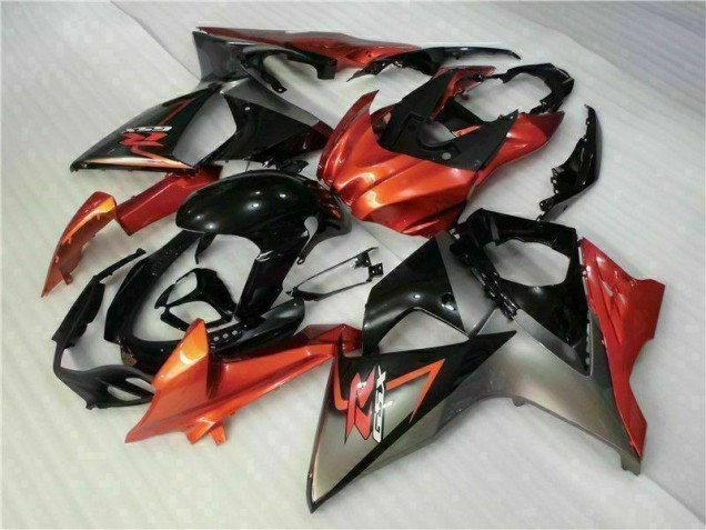 Marrón Negro Kit Carenado Moto Suzuki GSXR 1000 K9 2009-2016 Marrón Negro Kit Carenado Moto Suzuki GSXR 1000 K9 2009-2016