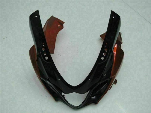 Marrón Negro Kit Completo Carenado Moto Suzuki GSXR 1000 K9 2009-2016 Marrón Negro Kit Completo Carenado Moto Suzuki GSXR 1000 K9 2009-2016
