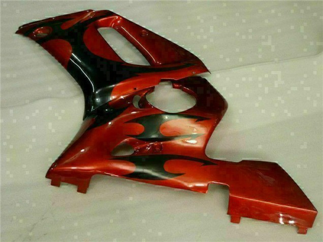 Marrón Plástica Moto Yamaha R6 1998-2002 Marrón Plástica Moto Yamaha R6 1998-2002