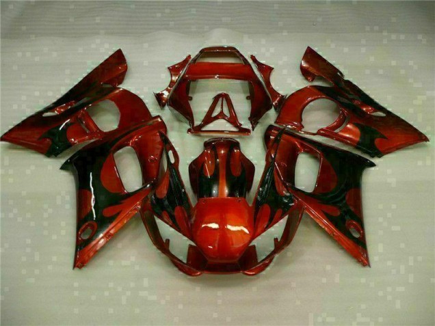 Marrón Plástica Moto Yamaha R6 1998-2002 Marrón Plástica Moto Yamaha R6 1998-2002