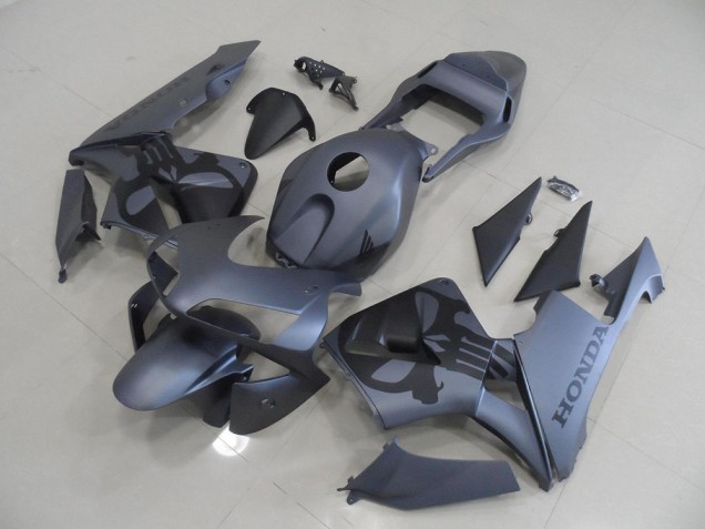 Mate Gris Carenado Moto Honda CBR 600 RR 2003-2004 Mate Gris Carenado Moto Honda CBR 600 RR 2003-2004