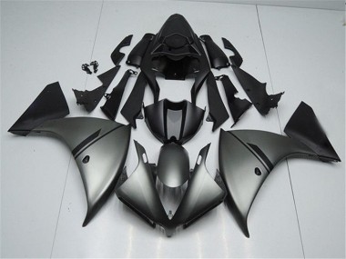 Mate Gris Negro Carenado Moto Yamaha R1 2012-2014