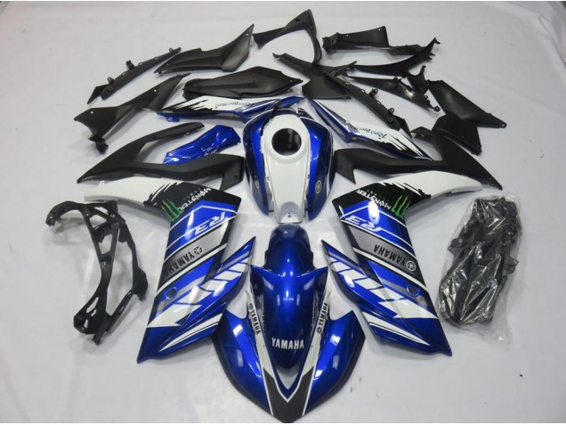 Monster Azul Carenado Moto Yamaha R3 2015-2022 Monster Azul Carenado Moto Yamaha R3 2015-2022