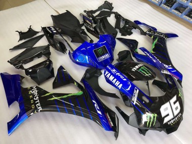Monster Energy Carenado Moto Yamaha R1 2015-2019