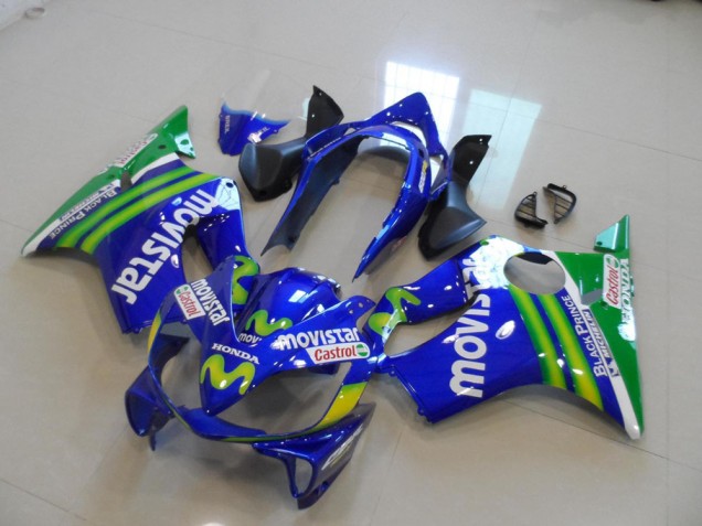 Movistar Carenado Moto Honda CBR 600 F4i 2004-2007 Movistar Carenado Moto Honda CBR 600 F4i 2004-2007