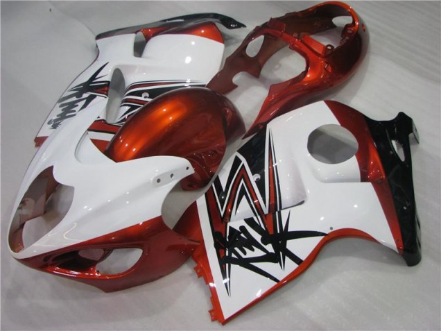 Naranja Blanco Negro Carenado Moto Suzuki GSXR 1300 Hayabusa 1996-2007 Naranja Blanco Negro Carenado Moto Suzuki GSXR 1300 Hayabusa 1996-2007