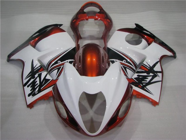 Naranja Blanco Negro Carenado Moto Suzuki GSXR 1300 Hayabusa 1996-2007 Naranja Blanco Negro Carenado Moto Suzuki GSXR 1300 Hayabusa 1996-2007
