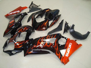 Naranja Llama Carenado Moto Suzuki GSXR 1000 K7 2007-2008