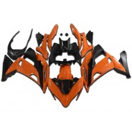 Naranja Negro Carenado Moto Kawasaki EX650 2017-2019