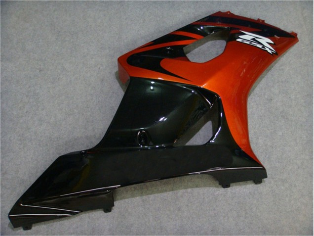 Naranja Negro Carenado Moto Suzuki GSXR 1000 K3 2003-2004 Naranja Negro Carenado Moto Suzuki GSXR 1000 K3 2003-2004