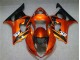 Naranja Negro Carenado Moto Suzuki GSXR 1000 K3 2003-2004 Naranja Negro Carenado Moto Suzuki GSXR 1000 K3 2003-2004