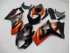 Naranja Negro Carenado Moto Suzuki GSXR 1000 K7 2007-2008 Naranja Negro Carenado Moto Suzuki GSXR 1000 K7 2007-2008