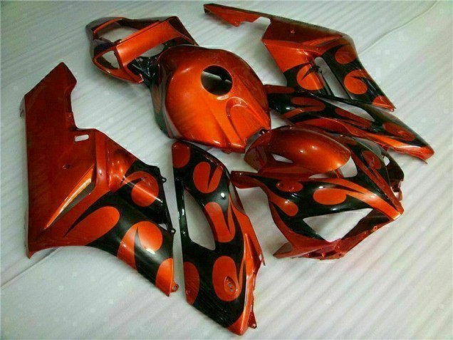 Naranja Negro Kit Carenado Moto Honda CBR 1000 RR 2004-2005 Naranja Negro Kit Carenado Moto Honda CBR 1000 RR 2004-2005