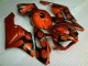 Naranja Negro Kit Carenado Moto Honda CBR 1000 RR 2004-2005 Naranja Negro Kit Carenado Moto Honda CBR 1000 RR 2004-2005