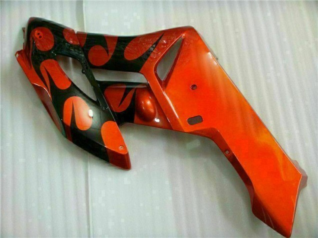 Naranja Negro Kit Carenado Moto Honda CBR 1000 RR 2004-2005 Naranja Negro Kit Carenado Moto Honda CBR 1000 RR 2004-2005
