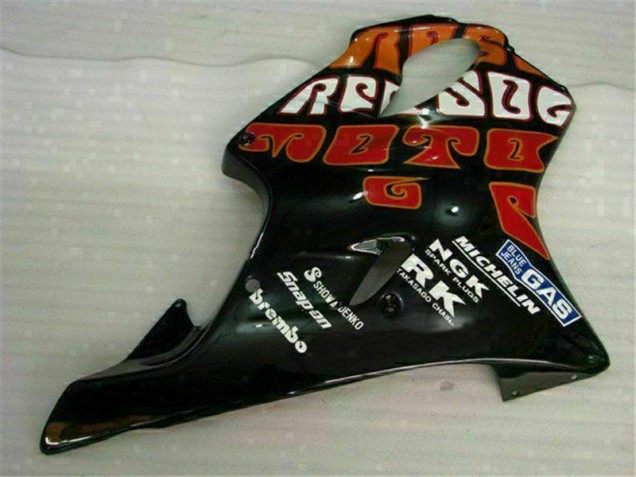 Naranja Negro Kit Completo Carenado Moto Honda CBR 600 F4i 2001-2003 Naranja Negro Kit Completo Carenado Moto Honda CBR 600 F4i 2001-2003