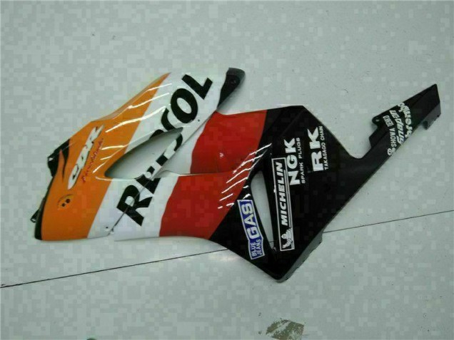 Naranja Negro Repsol Carrocería Motocicletas Honda CBR 1000 RR 2004-2005 Naranja Negro Repsol Carrocería Motocicletas Honda CBR 1000 RR 2004-2005