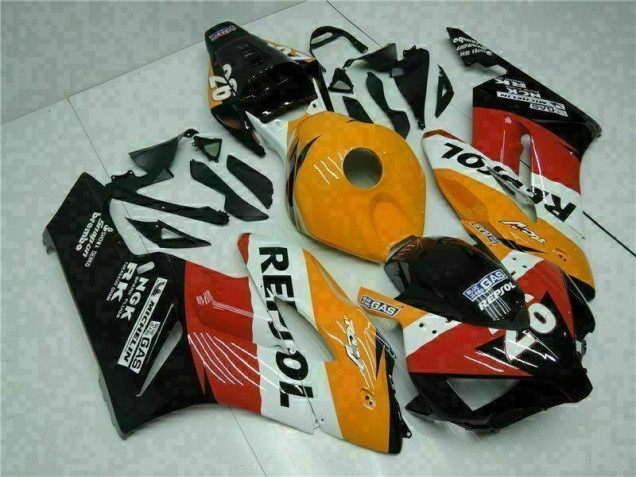 Naranja Negro Repsol Kit Completo Carenado Moto Honda CBR 1000 RR 2004-2005 Naranja Negro Repsol Kit Completo Carenado Moto Honda CBR 1000 RR 2004-2005