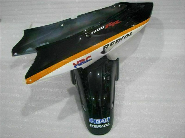 Naranja Repsol Carenado Moto Honda CBR 1100 XX 1996-2007 Naranja Repsol Carenado Moto Honda CBR 1100 XX 1996-2007