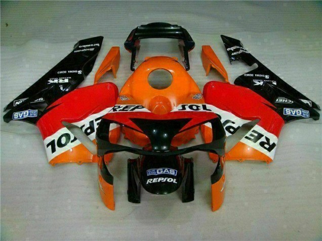 Naranja Repsol Carenado Moto Honda CBR 600 RR 2003-2004 Naranja Repsol Carenado Moto Honda CBR 600 RR 2003-2004