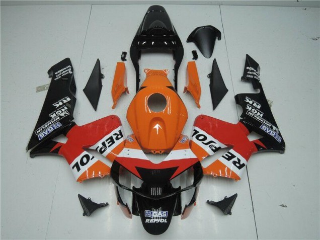 Naranja Rojo Negro Repsol Carenado Moto Honda CBR 600 RR 2003-2004 Naranja Rojo Negro Repsol Carenado Moto Honda CBR 600 RR 2003-2004