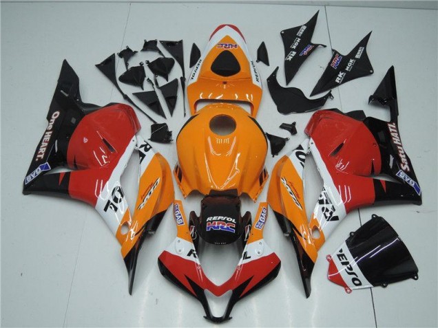 Naranja Rojo Negro Repsol Carenado Moto Honda CBR 600 RR 2009-2012 Naranja Rojo Negro Repsol Carenado Moto Honda CBR 600 RR 2009-2012