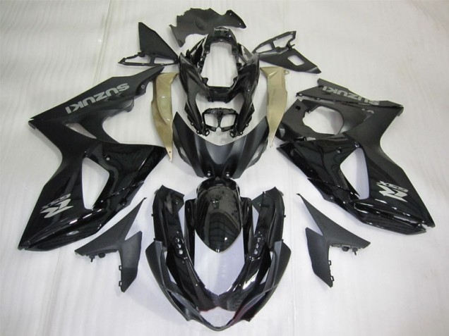 Negro ABS Carenado Motocicleta Suzuki GSXR 1000 K9 2009-2016 Negro ABS Carenado Motocicleta Suzuki GSXR 1000 K9 2009-2016