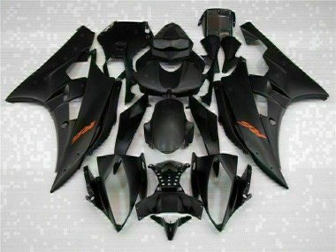 Negro ABS Kits Carenado Moto Yamaha R6 2006-2007