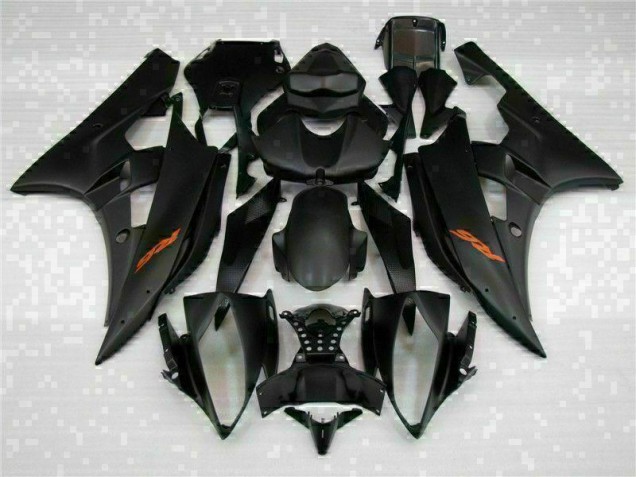 Negro ABS Kits Carenado Moto Yamaha R6 2006-2007 Negro ABS Kits Carenado Moto Yamaha R6 2006-2007