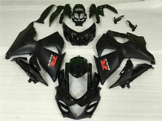 Negro ABS Moto Plástica Suzuki GSXR 1000 K9 2009-2016 Negro ABS Moto Plástica Suzuki GSXR 1000 K9 2009-2016