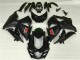 Negro ABS Moto Plástica Suzuki GSXR 1000 K9 2009-2016 Negro ABS Moto Plástica Suzuki GSXR 1000 K9 2009-2016