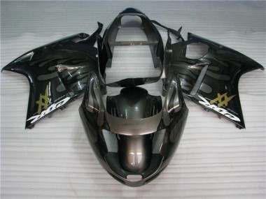 Negro ABS Moto Plástico Honda CBR 1100 XX 1996-2007