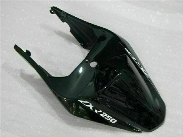 Negro ABS Moto Plástico Kawasaki EX250 2008-2012 Negro ABS Moto Plástico Kawasaki EX250 2008-2012