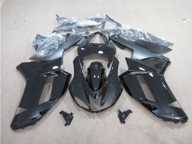 Negro ABS Moto Plástico Kawasaki ZX6R 2007-2008
